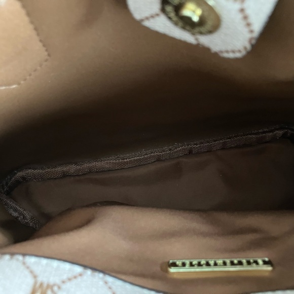 Steve Madden Cream and Brown Satchel - Picture 12 of 16
